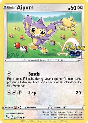 Aipom, Pokemon GO