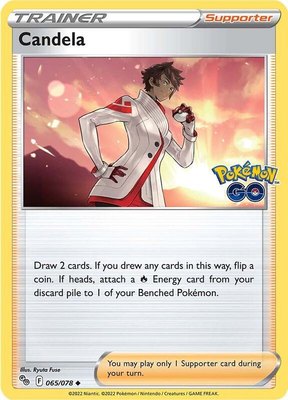 Candela, Pokemon GO