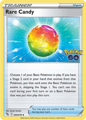 Rare Candy, Pokemon GO