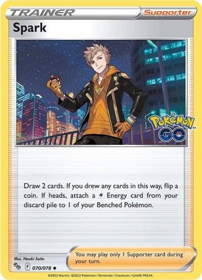 Spark, Pokemon GO