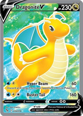 Dragonite V (Full Art), Pokemon GO