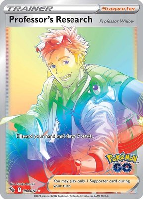 Professor's Research [Professor Willow] (Secret), Pokemon GO