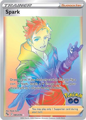 Spark (Secret), Pokemon GO