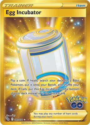 Egg Incubator (Secret), Pokemon GO
