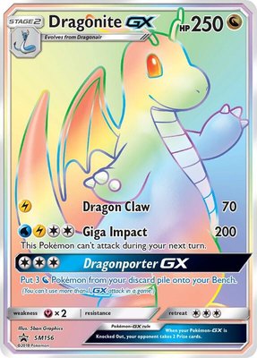 Dragonite GX, Jumbo Cards