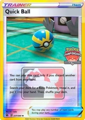 Quick Ball (North America Championships), League & Championship Cards