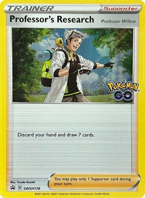 Professor's Research [Professor Willow], Sword & Shield Promo Cards