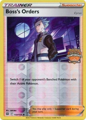 Boss's Orders [Cyrus] (Regional Championships), League & Championship Cards
