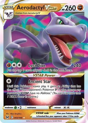 Aerodactyl VSTAR, Lost Origin