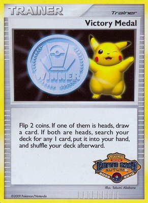Victory Medal (Battle Road Autumn) from League & Championship Cards