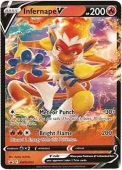 Infernape V, Sword & Shield Promo Cards