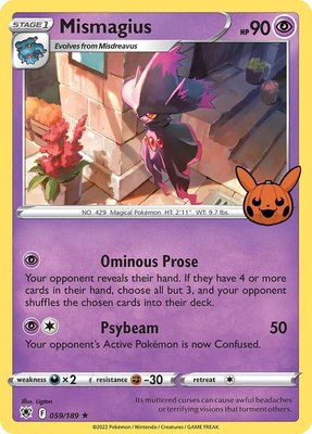 Mismagius, Trick or Trade BOOster Bundle