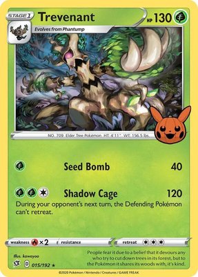Trevenant, Trick or Trade BOOster Bundle