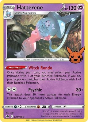 Hatterene, Trick or Trade BOOster Bundle