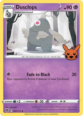 Dusclops, Trick or Trade BOOster Bundle
