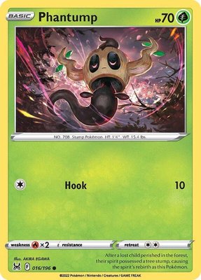 Phantump, Lost Origin