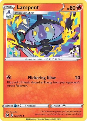Lampent, Lost Origin