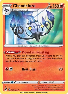Chandelure, Lost Origin
