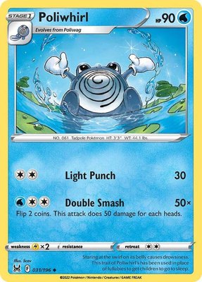 Poliwhirl, Lost Origin