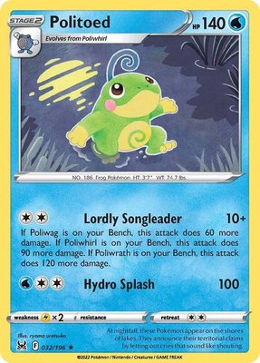 Politoed, Lost Origin