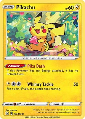 Pikachu, Lost Origin