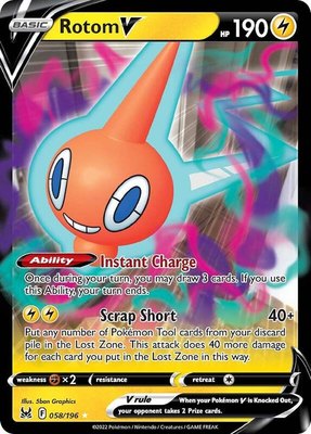 Rotom V, Lost Origin