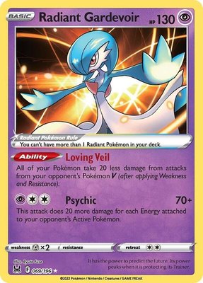 Radiant Gardevoir, Lost Origin
