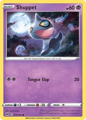 Shuppet, Lost Origin