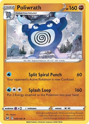 Poliwrath, Lost Origin