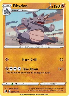 Rhydon, Lost Origin