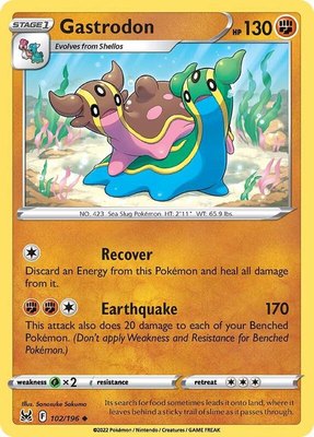 Gastrodon, Lost Origin