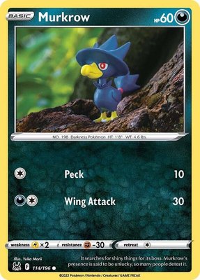 Murkrow, Lost Origin