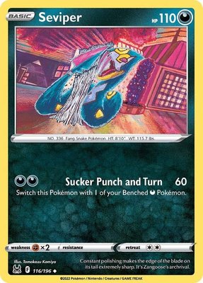 Seviper, Lost Origin