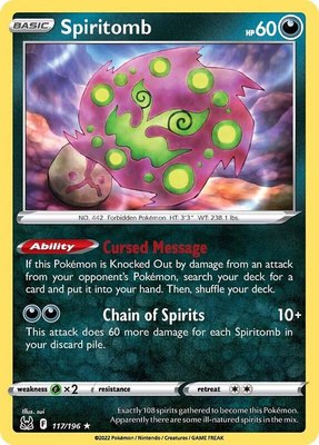 Spiritomb, Lost Origin
