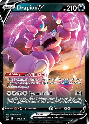 Drapion V, Lost Origin