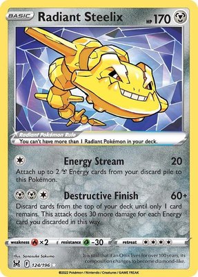 Radiant Steelix, Lost Origin