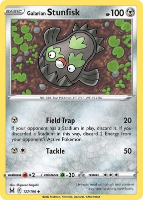 Galarian Stunfisk, Lost Origin