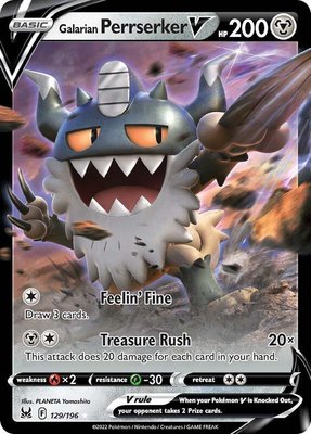 Galarian Perrserker V, Lost Origin