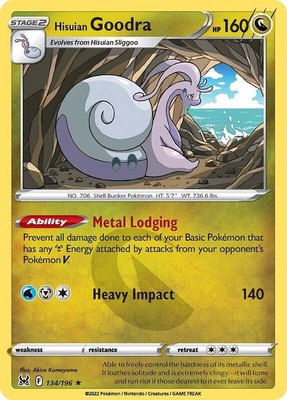 Hisuian Goodra, Lost Origin