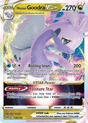 Hisuian Goodra VSTAR, Lost Origin