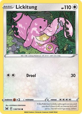 Lickitung, Lost Origin