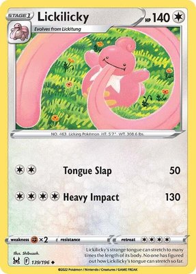 Lickilicky, Lost Origin