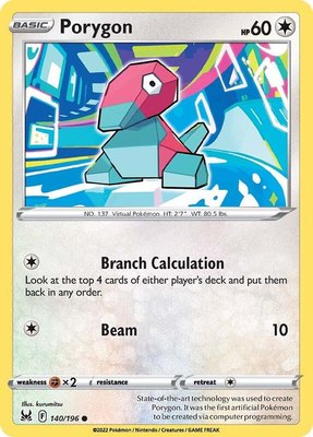 Porygon, Lost Origin