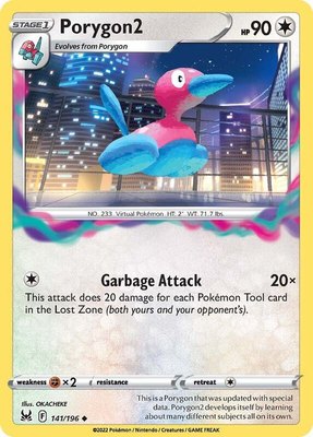 Porygon2, Lost Origin