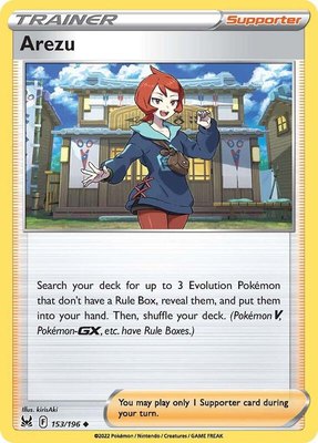 Arezu, Lost Origin