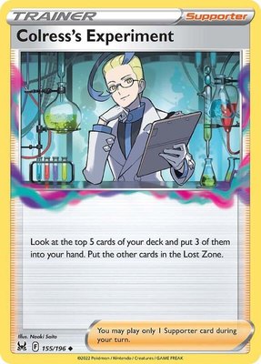 Colress's Experiment, Lost Origin