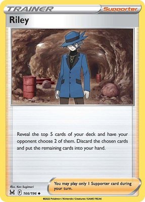 Riley, Lost Origin