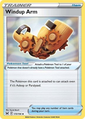 Windup Arm, Lost Origin