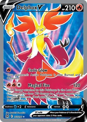 Delphox V (Full Art), Lost Origin