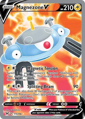 Magnezone V (Full Art), Lost Origin